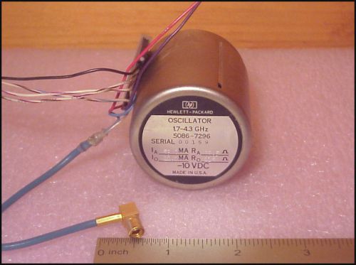 HP 1.7 - 4.3 Ghz Yig Oscillator 5086-7296