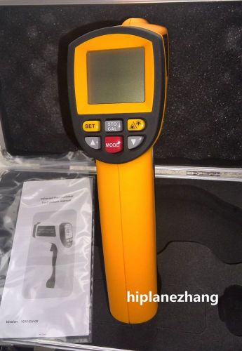 Non-contact Infrared IR Thermometer 200C-1650C 392F-3002F 50:1 Alarm Data Store