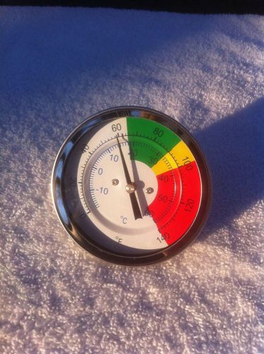 Refrigerator/Room 0-120 F 0-60 C Dial Thermometer