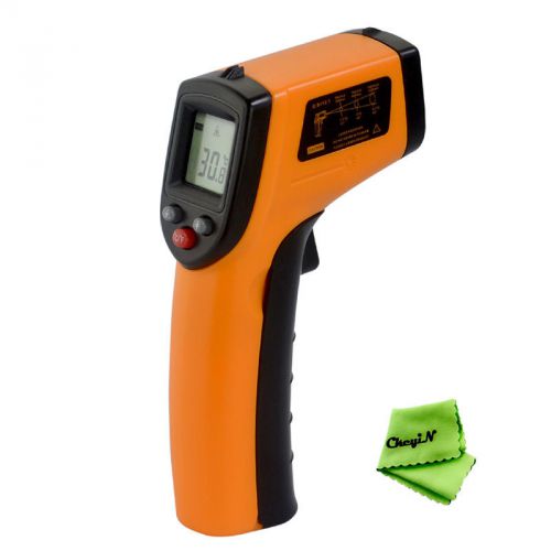 Digital IR Infrared Thermometer Non-Contact Laser Point Temperature Temp Tester