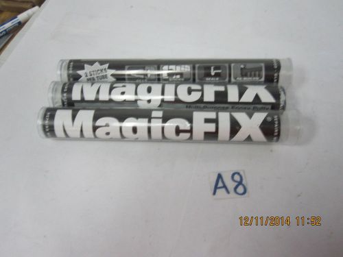 MagicFix Multi-Purpose Epoxy Putty 6-pack (3 tubes of two sticks each)