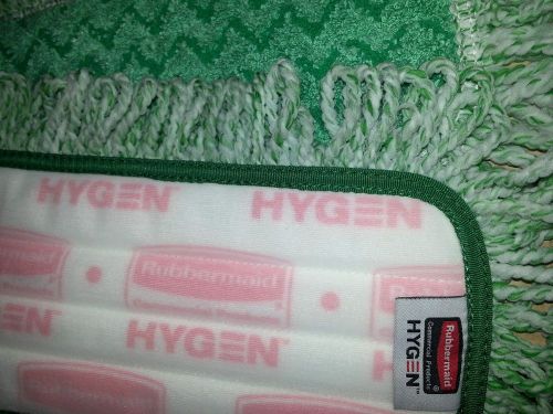 6/CS Rubbermaid Commercial HYGEN Dust Mop Heads With Fringe -Q449 Free Shipping