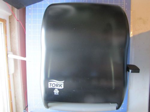 Tork hand towel dispenser 84tr h21 system new smoke color incl&#039;s key for sale