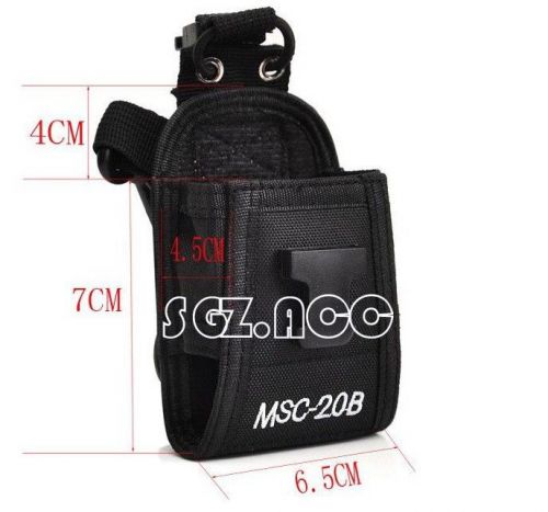 Msc-20b multi-function radio case holder for baofeng uv82 uv8d uv6 gt-3 a52 usa for sale