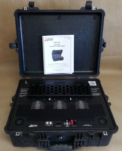 Mcdowell research co. inc. mrc-85a six-position battery charger ultralife ch0003 for sale