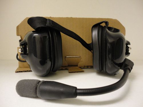 Motorola bdn6645a - heavy duty dual muff headset - new for sale