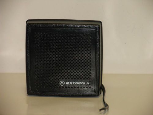 Motorola HSN4031B Internal / External Speaker W/ Bracket &amp; Thumbscrews Used