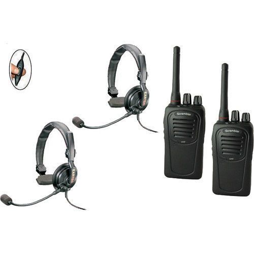 SC-1000 Radio  Eartec 2-User Two-Way Radio Slimline Single Inline SSSC2000IL