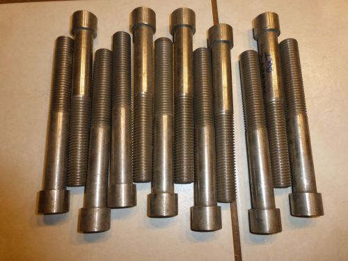 3/4-10 x 6 stainless steel 18/8 socket head cap screws bolts 12  pieces for sale