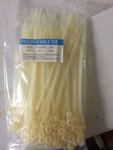 Nylon cable ties 4.8x200mm for sale