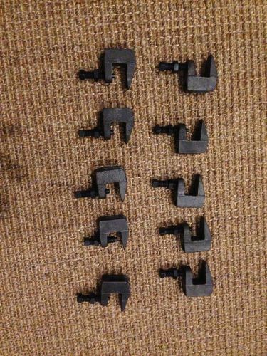 LOT OF 10 THOMAS BETTS M777 Superstrut 3/8&#034; Top Beam Clamp Malleable Iron