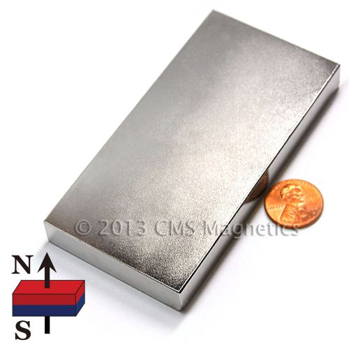 N42 4x2x1/2&#034; ndfeb strong neodymium block magnets 20 pc for sale