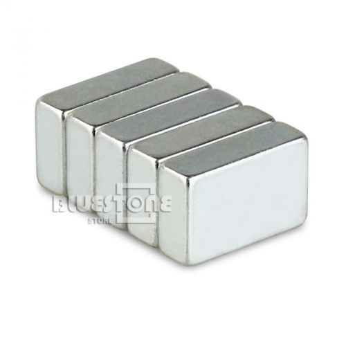 Lot 10pcs Strong Block Slice Cuboid Magnets 16 x 10 x 5 mm Rare Earth Neodymium