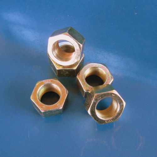 Grade 8 Alloy Hex Nuts Fine Threads 7/16&#034;-20 SAE 10PCS