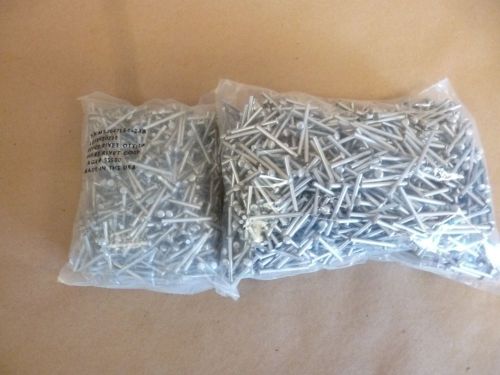 Ms20470e4-24a , 1/8&#034; shank x 1-1/2&#034; long aluminum aircraft solid rivets (4 lbs) for sale