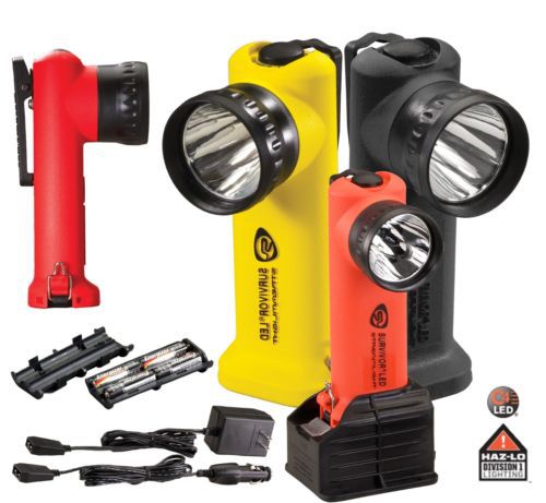 Streamlight survivor led, rechargable (90505) orange firefighter flashlight 2014 for sale
