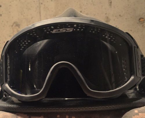 NWT/ Fire-Dex 911 Helmet/ Black W/ ESS Goggles