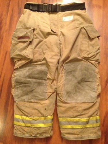 Firefighter pbi bunker/turn out gear globe g xtreme used 44w x 30l 05&#039; for sale