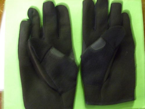 Gloves duty search street shield cut resistant kevlar  genuine leather for sale