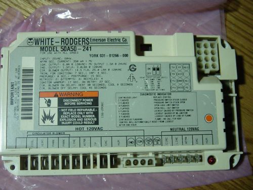 White-Rodgers 50A50-241 Control Board YORK 031-01266-000 - USED