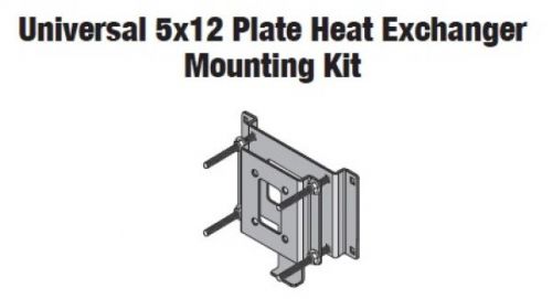 Universal 5x12 plate heat exchanger mounting kit for sale
