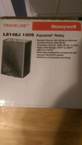Honeywell l814j1009 aquastat relay