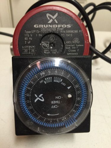 Grundfos Water Circulator Pump UP15-10SU7P TLC -