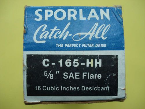 New SPORLAN Catch-All   Filter-Drier  C-165-HH   5/8&#034; SAE Flare