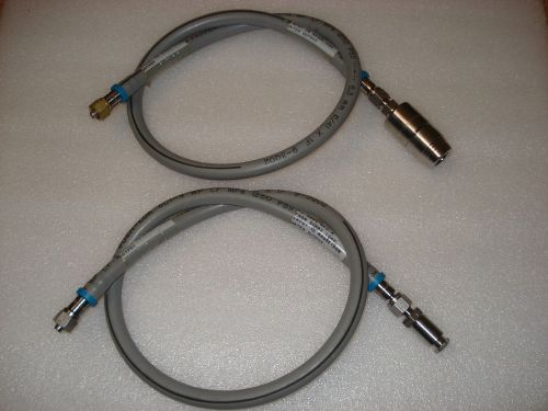 Parker push-lok 801-4 wp 1.7 mpa 250 psi hose w/ swagelok qtm2-316 water in-out for sale