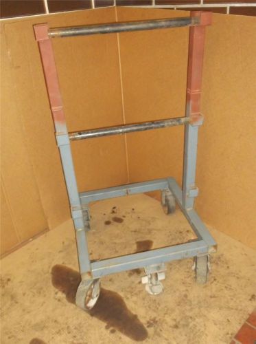 Mobile reel cart great for use with hoses, cables, tubing, and  conductors for sale