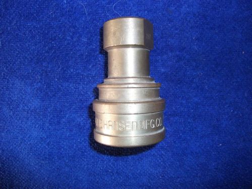 1-Hanson Coupling Series 4-HK Quick Disconnect (Brass)Hydraulic Fitting