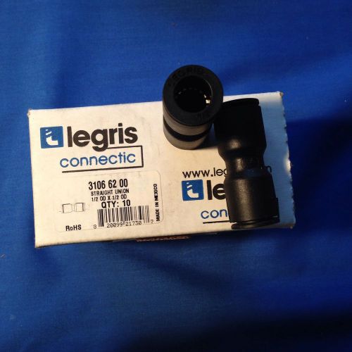 Legris Straight Union Connectors 3106 62 00