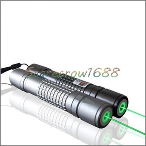 JG609# 532NM Adjustable Focus BURNING GREEN Laser Pointer SUPER MONSTER