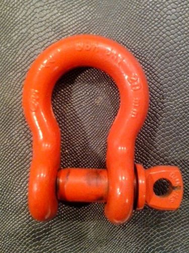 Cmk 3hs 3/4&#034;, 6 1/2 ton wll, screw pin anchor shackle for sale