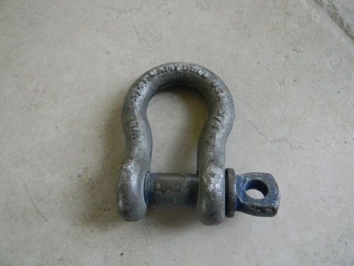 Wll 4-3/4t clevis shackle campbell usa, anchor, dlink, bolt for sale