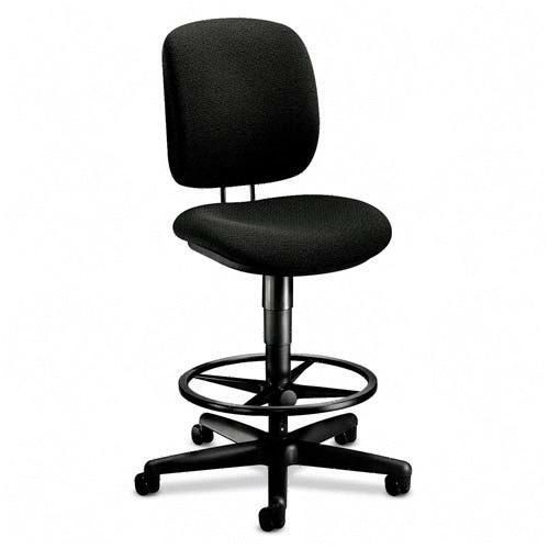 The hon company 5905ab10t swivel pneumatic task stool 26-3/4inx30inx49-3/4in bla for sale