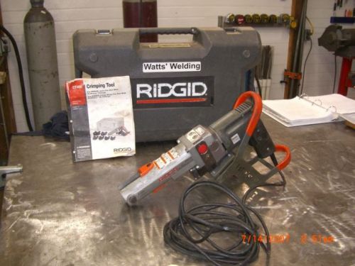 Ridgid CT-400 crimping tool 001711