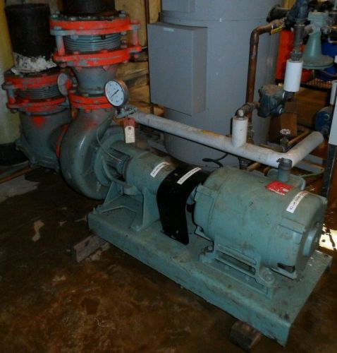 Taco 15 hp water pump electric, with filter for sale