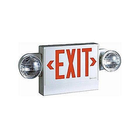 L.E.D. Incandescent Exit Sign
