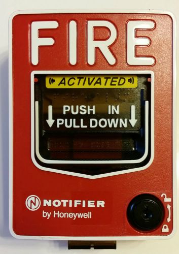 (1) Notifier by Honeywell fire pull station
