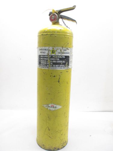 Amerex 570 class d 30lb combustible metals fire extinguisher d474135 for sale