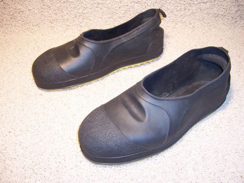 Tingley steel toe rubber overshoes size large for sale