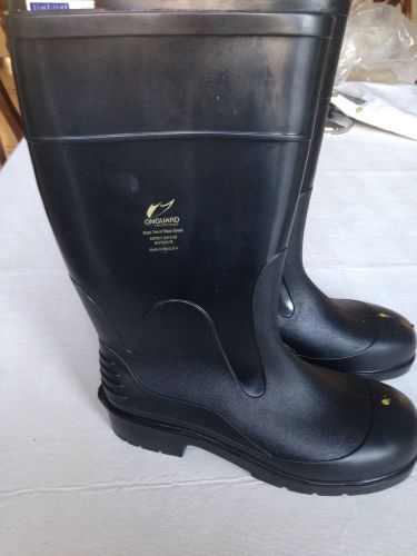 Onguard industries steel toe steel shank sz 13 boots astm f 2413-05 m/i/75/c/75 for sale