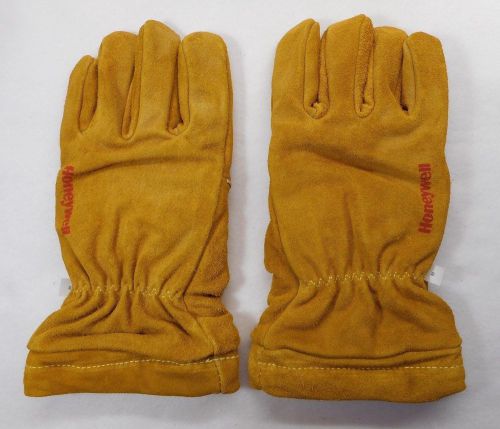 Honeywell GL-7550-M Firefighters Gloves, M, Cowhide Shell