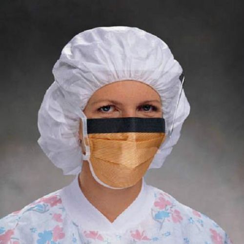 Kimberly-clark fluidshield fog-free surgical mask orange - model 48247 pack of 5 for sale