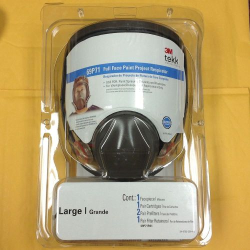 3M 69P71 6900 Full Face Paint Project Respirator