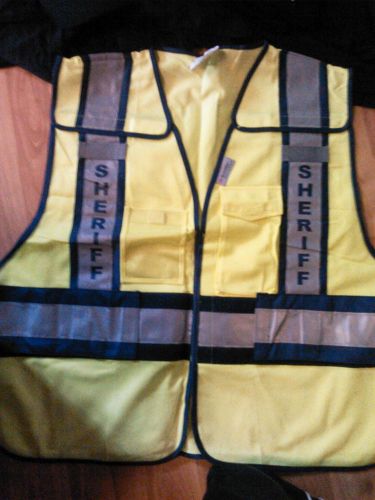 Public safety reflective vest xl/xxl for sale