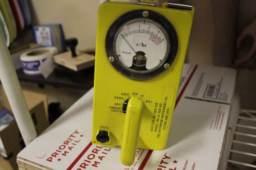 Vintage Civil Defense Geiger Counter/Radiation Detector Model CDV-715 Alaska CD
