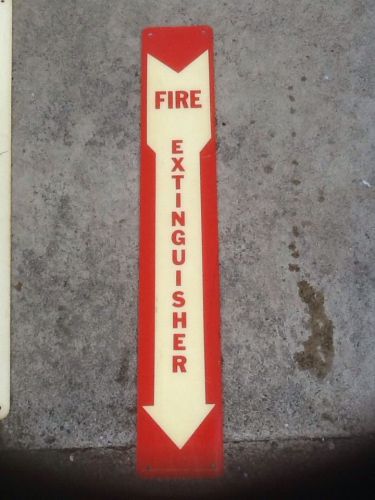 Vintage W H Brady Fiber Shield Fire Extinguisher Signs Collectibles LOT OF 15