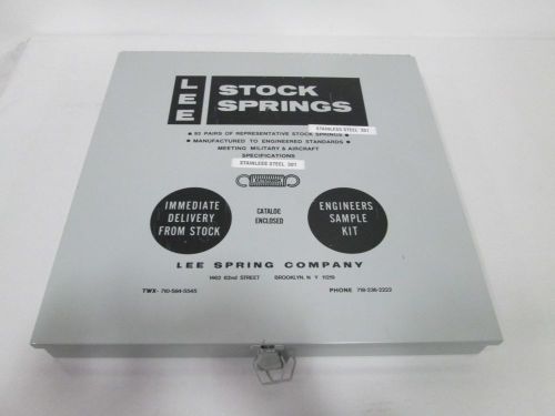 New lee spring stainless 301 stock spring sample kit d277853 for sale